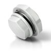 QuCap M20 Cap to close the hole after QuRJ45 or QuGland M20 QuCap M20 Cap to close the hole after QuRJ45 or QuGland M20