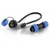 QuPS4 Outdoor power socket & plug 4 PIN set